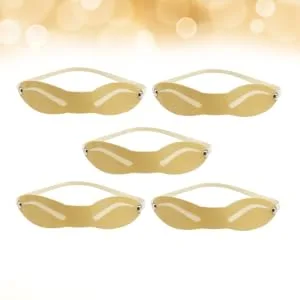 Gogogmee 5pcs Eyebrow Pen Eyebrow Practice Artificial Skin Eyebrow Skin Eyebrow Pencil Water Proof - product information 2