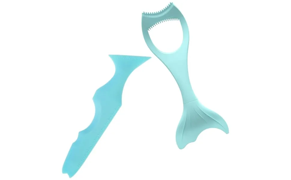 Outanaya 2pcs Mascara Drawing Aids Eyeshadow Heated Lash Curler Lash Tool Mascara Make up Aids Heating - product information 1
