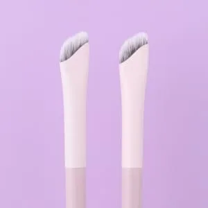 SEWACC 4pcs Eyeliner Brush Angled Makeup Brush Eyebrow Curved Liner Brush for Eyes Precision Tool - product information 3