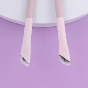 SEWACC 4pcs Eyeliner Brush Angled Makeup Brush Eyebrow Curved Liner Brush for Eyes Precision Tool - product information 4