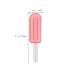 HAPINARY 6 Pcs Popsicle Silicone Chew Chewies Jaw Teeth Device Chewing Gum Invisible - product information 4