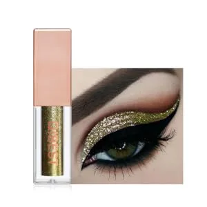 Outanaya 1pc Pearlescent Eyeshadow Eye Shadow Shimmer Eyeshadow Eye Makeup Liquid Eyeshadow Flash 1 count (Pack of 1) As Shown - product information 4