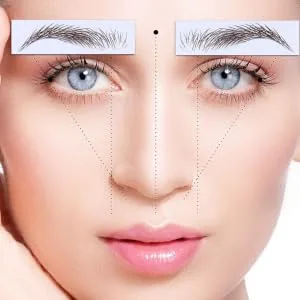 Outanaya 5pcs Eyebrow Stickers Brow Grooming Shaping Sticker Eyebrow Transfer Stickers Miss Trimming Stencil - product information 3