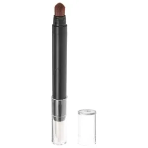 VINTORKY Precision Eyeshadow Brush Precision Shadow End Women Stick Brush Female Ends Makeup Pen Eye Dual Application 1 count (Pack of 1) Silver - product information 1
