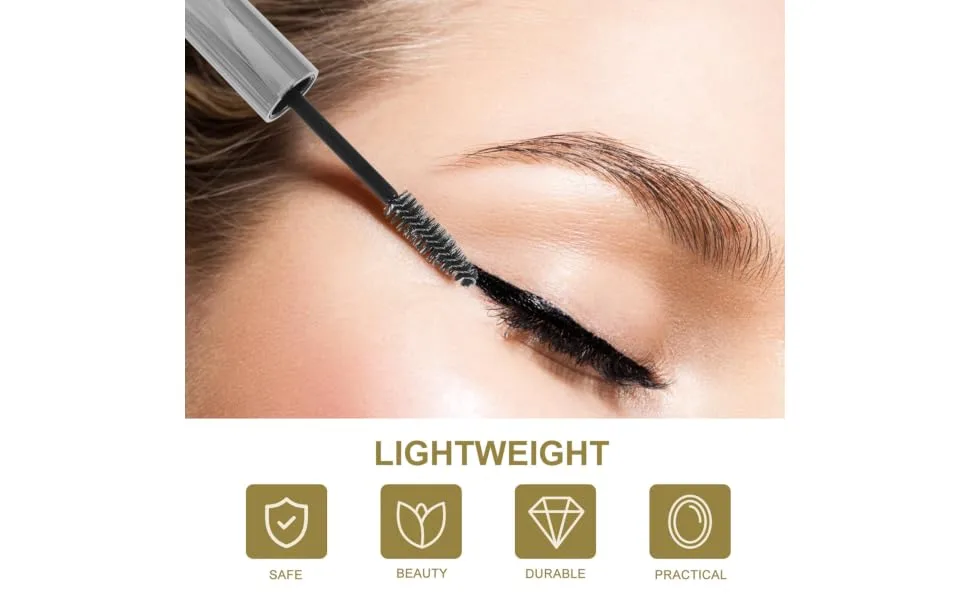 8pcs Mascara Empty Tube Clear Containers Reusable Mascara Bottles Filling Miss Gold and Silver - product information 6