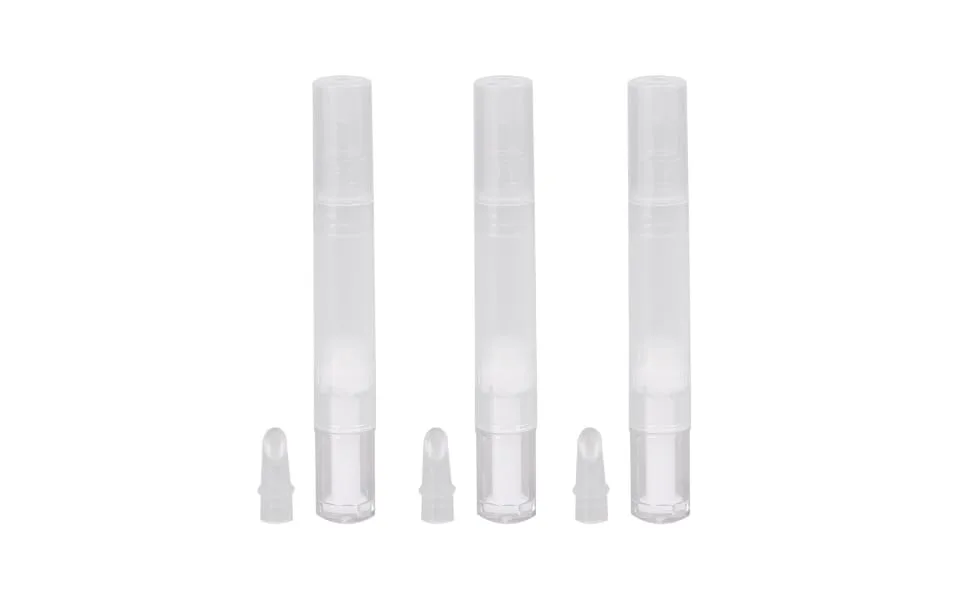 Outanaya 3pcs Cosmetic Rotating Pen Leopard Hair Nets Glue Pen Cosmetics Pens Makeup Pen Plaster Hair Removal - product information 2