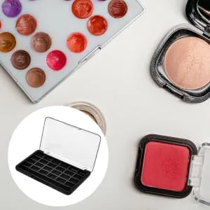 3Pcs Box Portion tray plastic pallets refillable eyeshadow Cosmetics DIY Supplies - product information 3