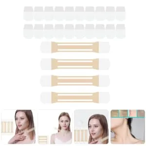 SOESFOUFU 4pcs Lifting Invisible Stickers Wrinkles Tape Relaxation Women Bands Skin Care Sticker - product information 3