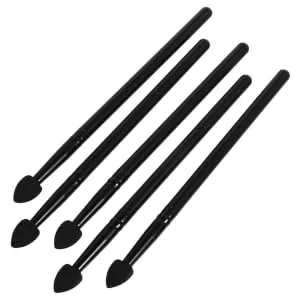 FOYTOKI 5pcs Portable Eyeshadow Black Creative Lip Applying for Glitter Liquid Multifunctional 13x1cm Black - product information 5