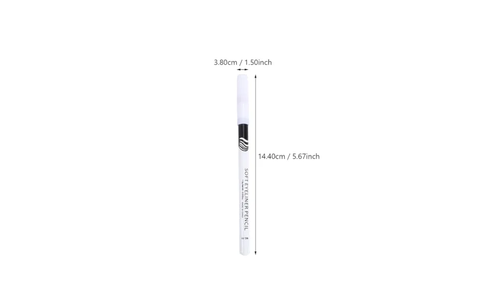CIMAXIC 24pcs eyeliner pencil white accessories highlight makeup Eye Makeup Tool Wooden pole gel woman - product information 3