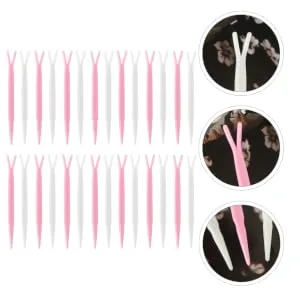 Gogogmee 100pcs Double Eyelid Y-shaped Fork Eyelid Tape Sticks Eye Makeup Tools Ktape Cosmetics Abs Make up - product information 5