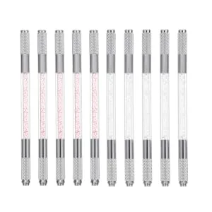 Gogogmee Makeup Gadgets 10pcs Pens End Brow Eyebrow Makeup Tools Double Tool Pencils Long Lasting for Mutitool Natural - product information 2
