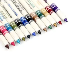 Gogogmee 12pcs Colorful Eyeliner Eye Liner Liquid Liner Colored Eye Liner Pencils Set Liquid Eyeliner Mousse - product information 1