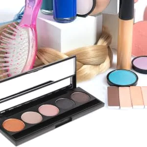 PLAFOPE 2pcs 5 Eyeshadow Case Eye Shadow Cosmetics Palette Eyeshadow Empty Case Travel Pack Child Bracket - product information 1