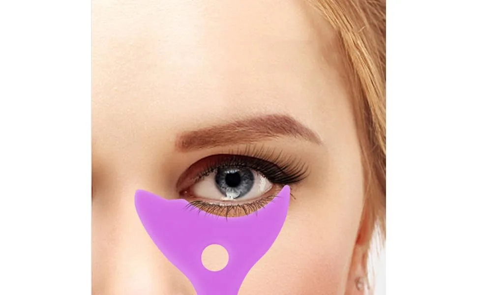 FOYTOKI 3pcs Eyeliner Eyeshadow Baffle Eyeliner Pencil Mascara Shield Applicator Guard Eyelash Helper Tool - product information 1