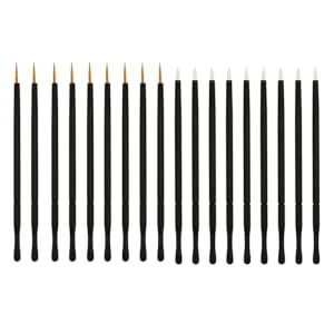 IWOWHERO 100pcs Eyeliner Makeup Gadgets White Makeup Eye Wands Make up Makeup Tools 10*0.5cm As Shown - product information 1
