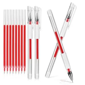 Outanaya 4 Pcs Brow Mapping Pen Pen Tool Eyebrow Mapping Kit Eyebrow Pencil Plastic Skin Pen - product information 3
