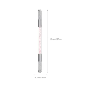 IWOWHERO 10pcs Tools Long Transparent Multitools Mutitool Tool Looking Makeup Heads for Crystal Natural - product information 6