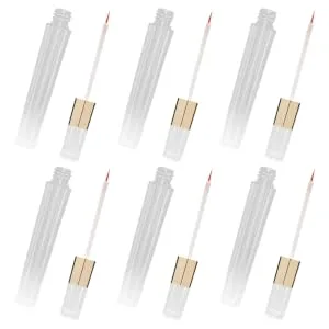 SKISUNO 6pcs Bottle Empty Eyeliner Tube Makeup Mascara Plastic Bottle Cosmetic - product information 3
