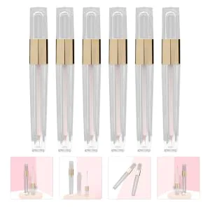 SKISUNO 6pcs Bottle Empty Eyeliner Tube Makeup Mascara Plastic Bottle Cosmetic - product information 5