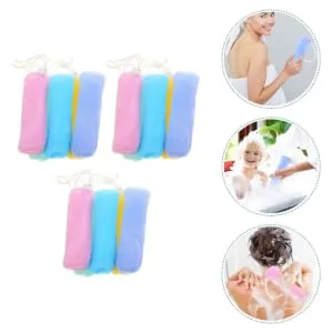 WOONEKY 15pcs Foaming Soap Soap Foaming Exfoliating Net Foam Soap Soap Face Soap Pp 14.5x5cm As Shown - product information 3