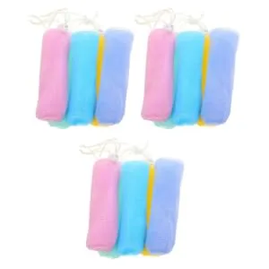 WOONEKY 15pcs Foaming Soap Soap Foaming Exfoliating Net Foam Soap Soap Face Soap Pp 14.5x5cm As Shown - product information 5