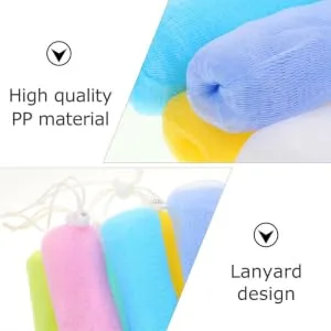 WOONEKY 15pcs Foaming Soap Soap Foaming Exfoliating Net Foam Soap Soap Face Soap Pp 14.5x5cm As Shown - product information 6