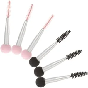 Gogogmee 6pcs Sponge Makeup Brush Eyebrow Sponge Brush Eyelash Mascara Make up Sponges Makeup Puffs Nylon - product information 3