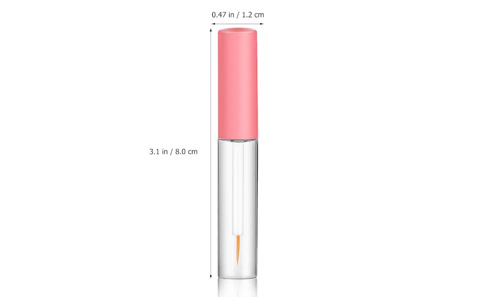PLAFOPE 6 Pcs Empty Bottle Lip Gloss Tubes Suero De Pesta as Crecimiento Empty Eyeliner Bottle Cosmetic - product information 2