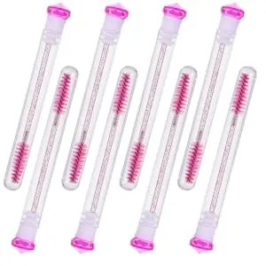 PLAFOPE 16 Pcs Diamond Mascara Brush Eyelash Separator Mascara Cream Lengthening Mascara Lash Tools Acrylic - product information 2