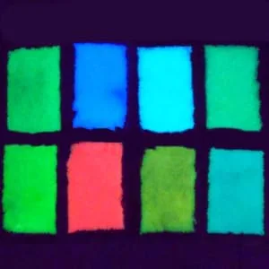 KONTONTY 2 Pack Outdoor Ornaments Fluorescent Powder Luminous Powder Luminous Sand Phosphor Powder Ordinary Blue Siize 3 - product information 2