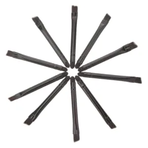 Outanaya 10 Pcs Eye Shadow Brush Sponge Makeup Brush Makeup Tool Eyeshadow Brush Cosmetic Brush - product information 1