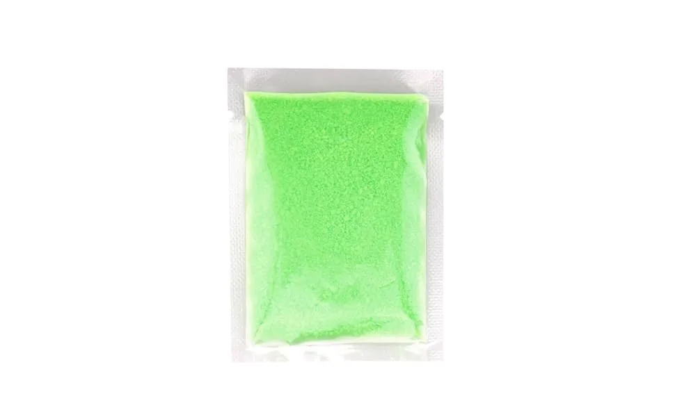 ORFOFE 2 Pack Sand Powder Luminous Powder Outdoor Decorations Glow Luminous Nail Glitter Particles Ordinary Green Siize 4 - product information 2