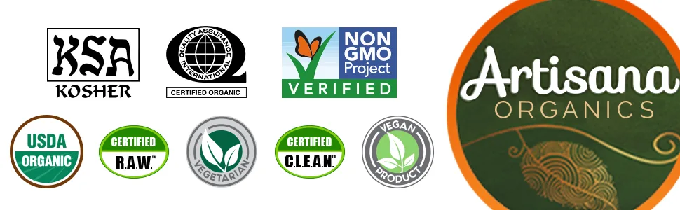 Artisana Organics Raw Coconut Butter, 8oz | Non GMO - organic