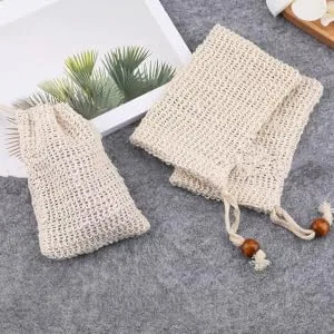 Beatifufu 8pcs Lathering Mesh Soap Bag Bathing Soap Bag Soap Holder Bag Exfoliating Soap Bag Numb - product information 2