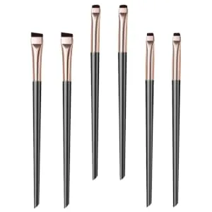 SKISUNO 6pcs Make up Eyeliner Brush Eye Precision Brush Small Eyeliner Brush - product information 1