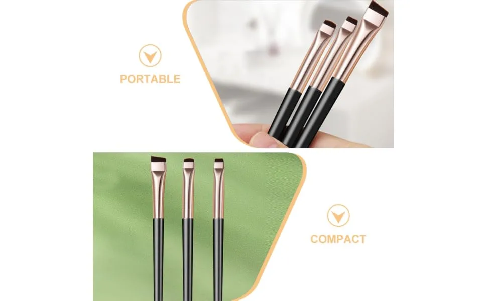 SKISUNO 6pcs Make up Eyeliner Brush Eye Precision Brush Small Eyeliner Brush - product information 2