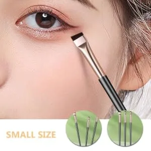 SKISUNO 6pcs Make up Eyeliner Brush Eye Precision Brush Small Eyeliner Brush - product information 3
