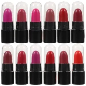 Outanaya 12pcs Eye Shadow Stick Suit Cream Eyeshadow Stick Lightweight Eyeshadow Colorful Lipstick Plastic - product information 1