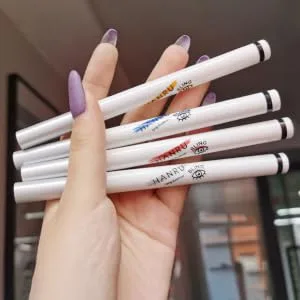 Gogogmee 6pcs Eyeliner Pencil Eyeliner Stamp Colored Eyeliner Matte Liquid Eyeliner Colorful Eyeliner Pen Abs - product information 1