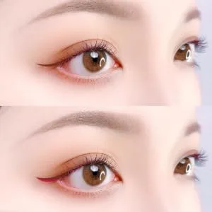 Gogogmee 6pcs Eyeliner Pencil Eyeliner Stamp Colored Eyeliner Matte Liquid Eyeliner Colorful Eyeliner Pen Abs - product information 2