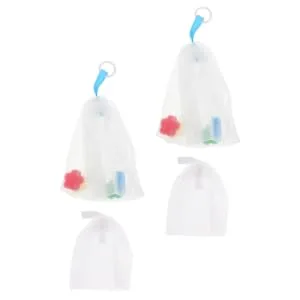 PLAFOPE 4pcs Foaming Net Purpose Soap Car Foaming Bags Cleansing Foaming Cup or - product information 4