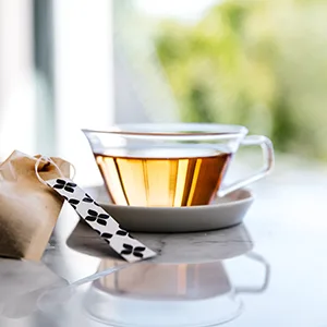 Art of Tea Pyramid Teabags- White Coconut Creme - 12 Pyramid Tea Bag Sachets - Our Mission