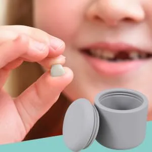 DRESSOOS 2pcs Teeth Storage Box Tooth Saver Changing Teeth Saver Tooth Fairy Jar - product information 1