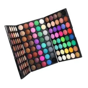 HAPINARY 2pcs 120 Makeup Palette Eyeshadow Powder Eyeshadow Neutral Eyeshadow Palette Glitter Palette - product information 1