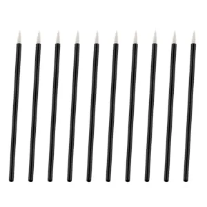 Outanaya 100pcs Eye Makeup Tools Eyeshadow Eyeliner Applicator Tool Eye Liner Applicator White 10X0.5X0.5cm White - product information 6