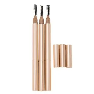 Outanaya 3pcs Double Ended Eyebrow Pencil Makeup Eyebrow Pencil Eyebrow Makeup Pencils Makeup Tools Abs - product information 7