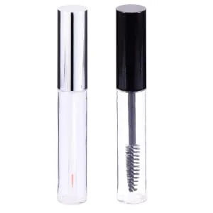 SKISUNO 12pcs Empty Mascara Tube with Eyelash Wand Clear Mascara Tube Empty Eyeliner Bottle Clear Container - product information 1