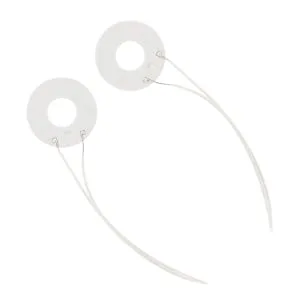 KONTONTY 2pcs Heating Rings for Replacing Heating Coil Replacement Hot Ring Coils Hot Rings White Plastic - product information 2