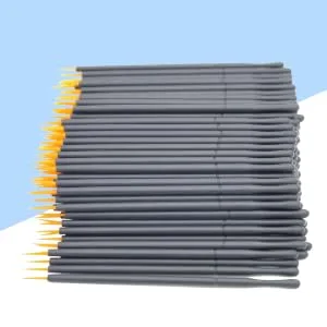 Outanaya 100pcs Eyeliner Eye Makeup Brushes Makeupset Eye Gel Makeup Lip Gloss Eye Shadow Orange 15cmX10cm Orange - product information 6